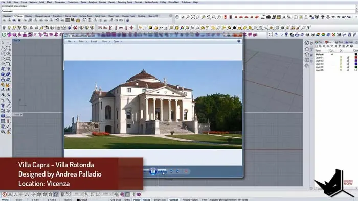 Overview of La Rotonda