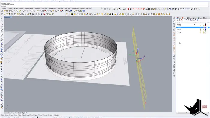 Overview of the Rounds Pavilion Design