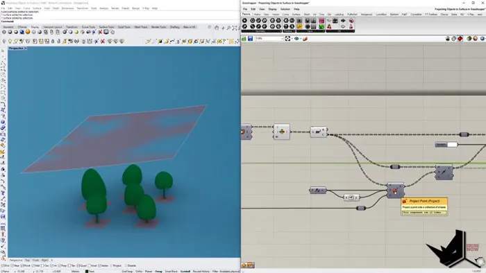 Projecting Points onto Surfaces