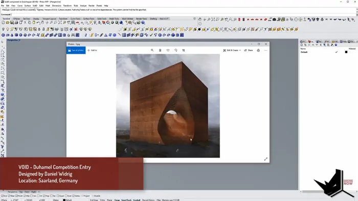Competition entry by Daniel Widrig