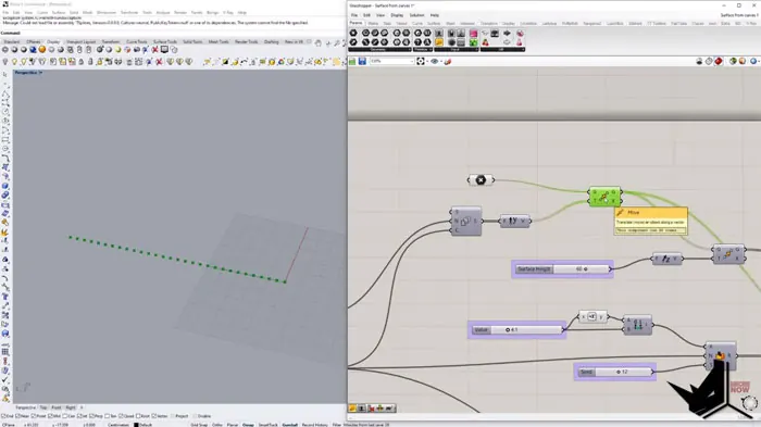 Baseline for the bottom curve