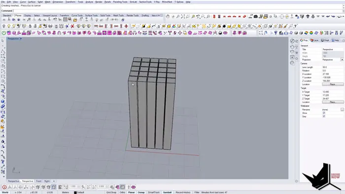 Modeling the curved edge