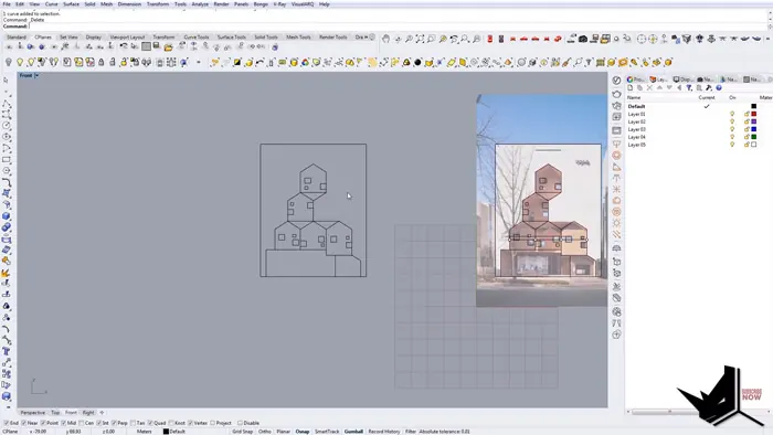 Using Guide Curves for Initial Layout
