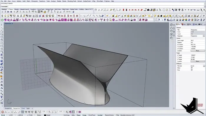 Modeling One Half of the Ribs