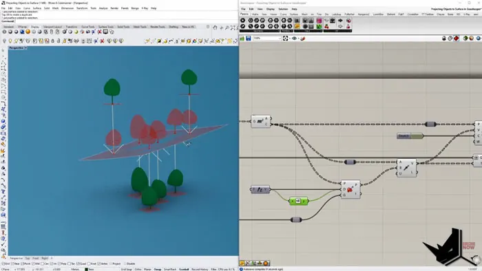 Projecting Multiple Objects