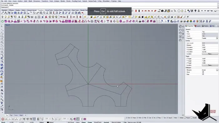 Creating the Half Circle Beams