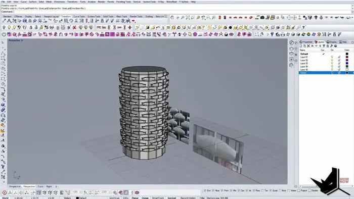 Creating the Tower Structure