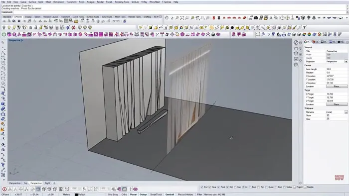 Constructing the Reception Desk