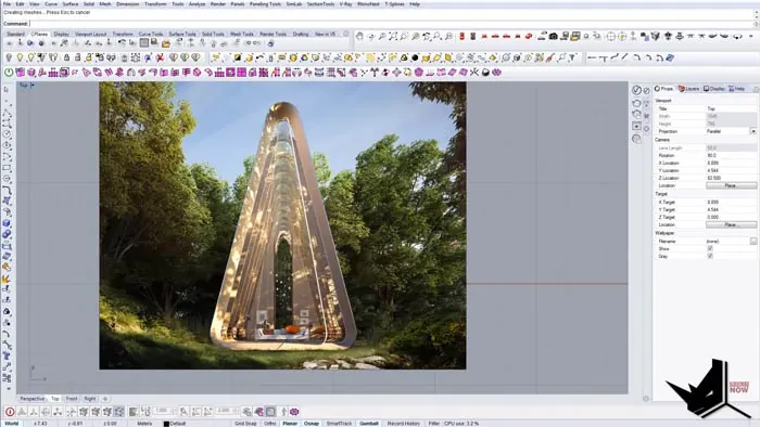 Crafting the Floor and Mullions