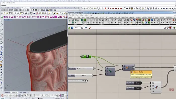 Extruding the Pattern