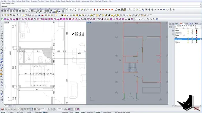 Creating 2D Drawings - Rhino in action