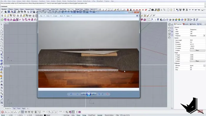 Digital Fabrication in Rhino