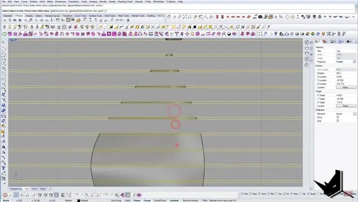Modeling Reggio Emilia Station - Mirroring and Trimming