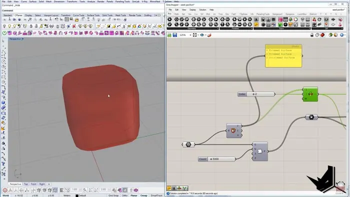 Importing the Surface into Grasshopper