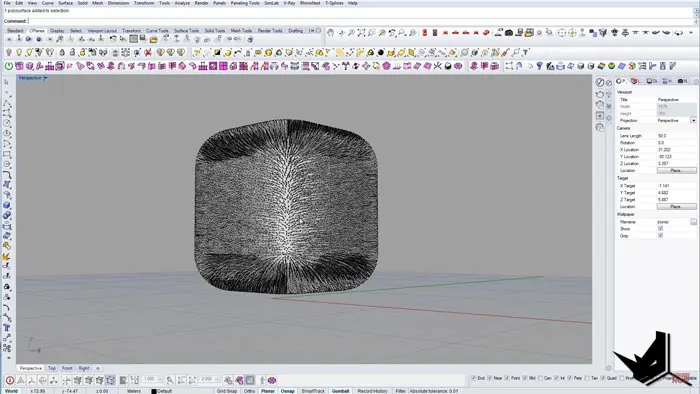 Modeling Seed Pavilion - Final Model