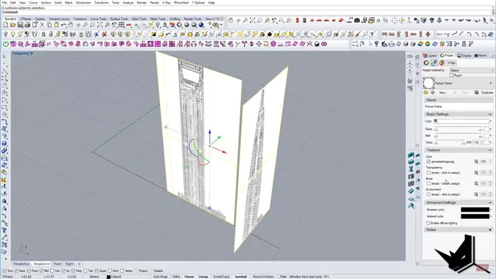 Modeling Shanghai World Financial Center- Starting with Blueprint