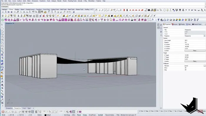 Modeling Siza Pavilion - Final Model
