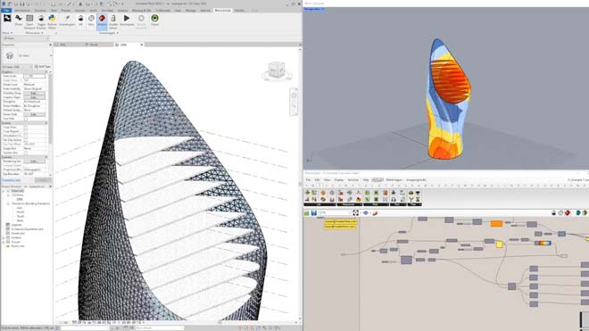Rhino Inside Revit interface