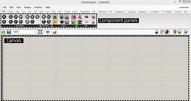 Grasshopper Tutorial - Canvas