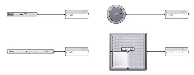 Input Components - Grasshopper Tutorial